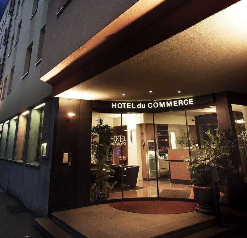 Hotel Du Commerce Basilea Exterior foto