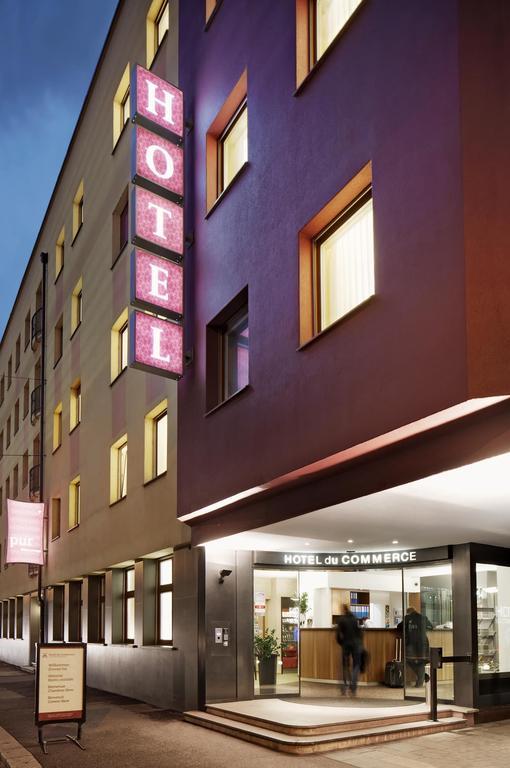 Hotel Du Commerce Basilea Exterior foto